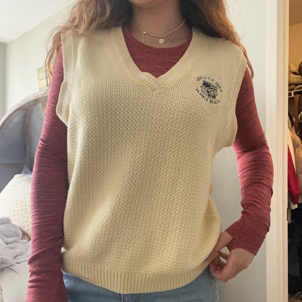 Vintage Knit Sweater Vest